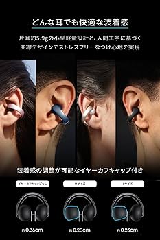 Amazon.co.jp: Anker Soundcore AeroClip (Bluetooth 5.4) (Open-Ear