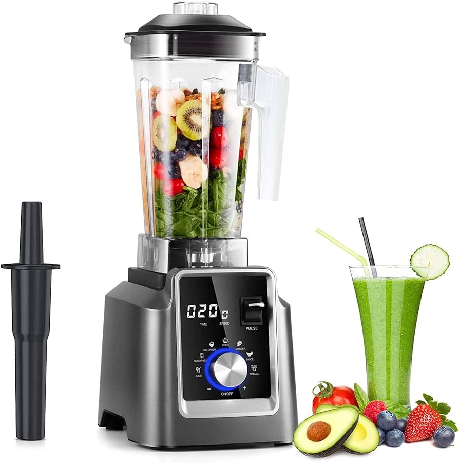 Amazon | ミキサー ジューサー スムージー ブレンダー タイマー機能
