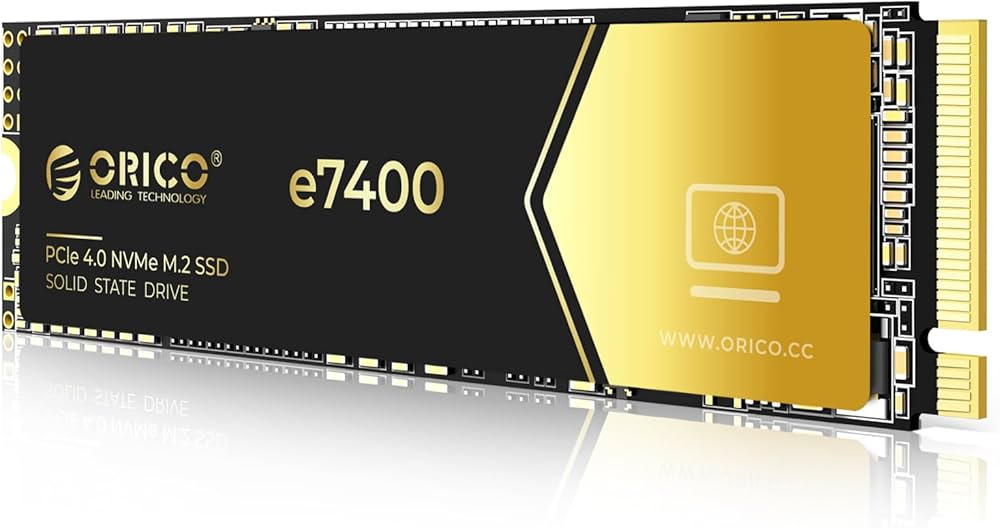 Amazon | ORICO E7400 2TB 内蔵SSD - PCIe Gen4x4 M.2 NVMe 2280 読取