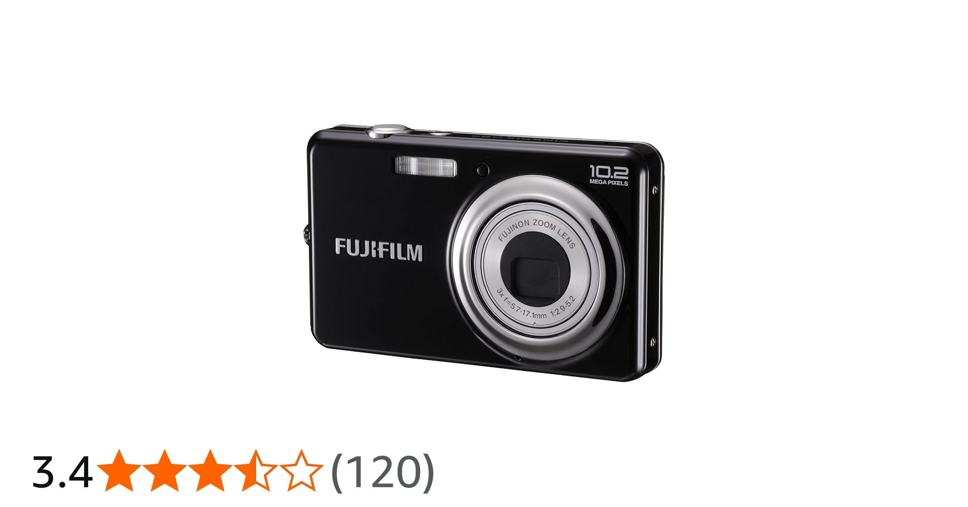 Amazon.co.jp: Fujifilm FinePix J28 10.2MP Digital Camera with 3x
