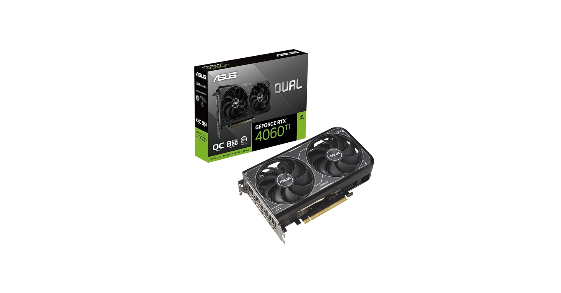 Amazon | ASUS Dual GeForce RTX 4060 Ti V2 OC Edition 8GB GDDR6 SFF