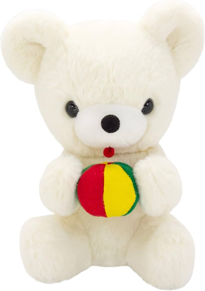 Amazon.co.jp: 吉徳 レトロこれくしょん 座りマリ持クマ ぬいぐるみ