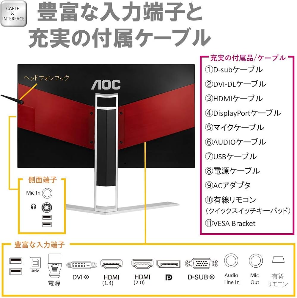 Amazon.co.jp: AOC ゲーミング モニター ディスプレイ AG271FZ2/11 (27