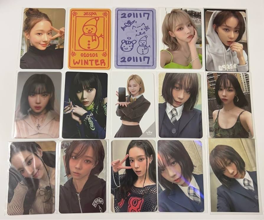 aespa pop up スペシャル トレカ ウィンター セット aespa -RANDOM