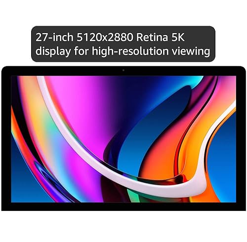 Amazon.com: Apple IMAC 2020 27 inches 5K I5-10500 3.1 GHz 8 256GB
