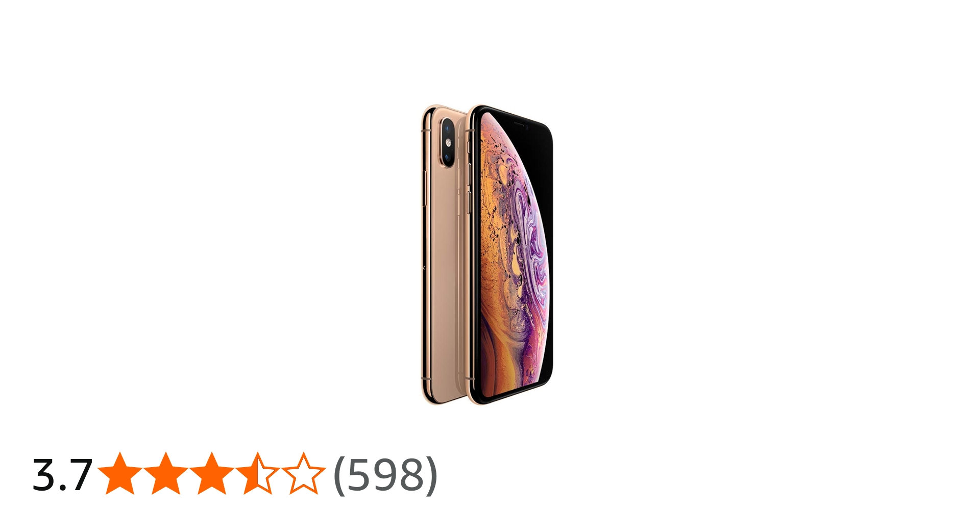 Amazon | 【整備済み品】 Apple iPhone XS 64GB ゴールド SIMフリー