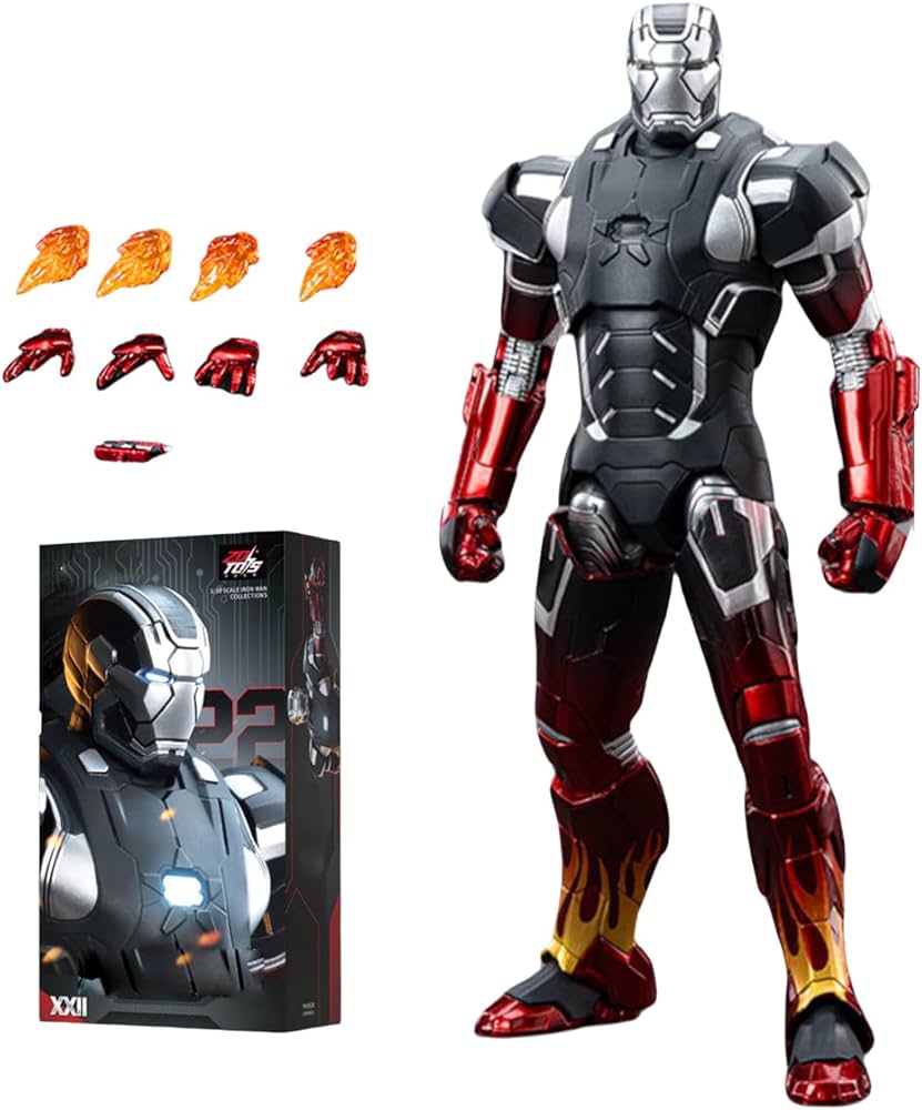 Amazon.com: HiPlay ZD Toys 1/10 Iron Man MK22 Non-Luminous 1906-22