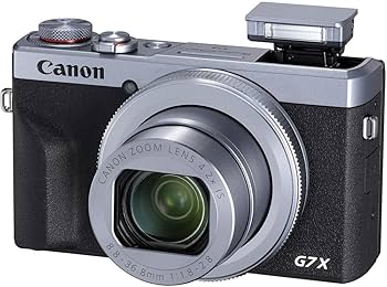 Amazon.com : Canon PowerShot G7 X Mark III Digital Camera (Silver