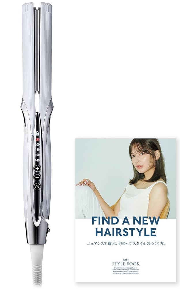 ReFa ストレートヘアアイロン RE-A103 ホワイト リファビューテック
