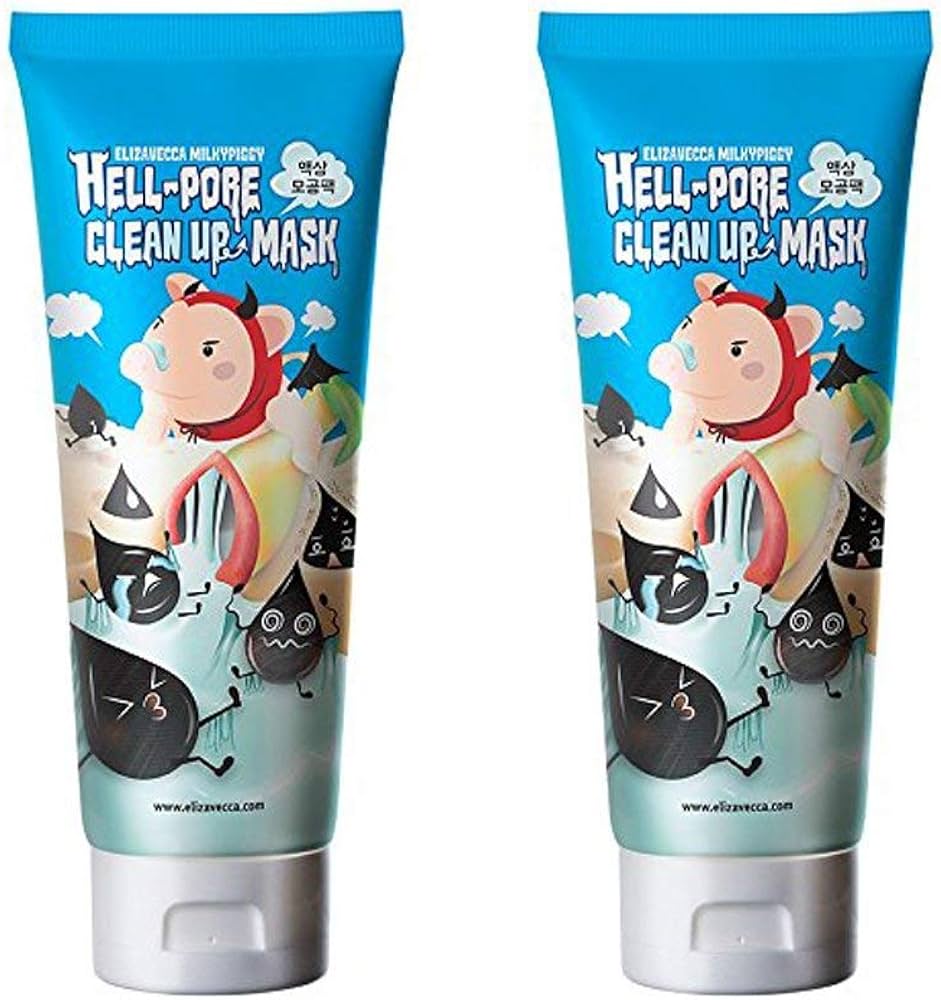 Amazon.com : Elizavecca Milky piggy Hell Pore Clean Up Mask 100ml