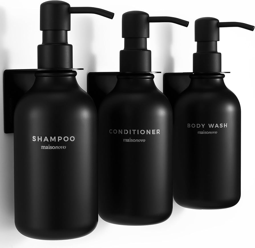 Amazon.com: MaisoNovo Shampoo and Conditioner Dispenser - Shower