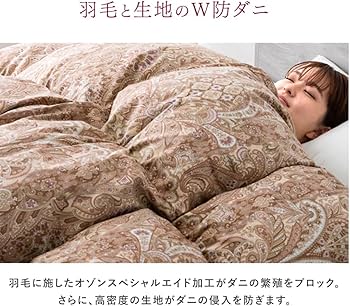 Amazon｜タンスのゲン 雪国の羽毛 羽毛布団 シングルロング 【超増量