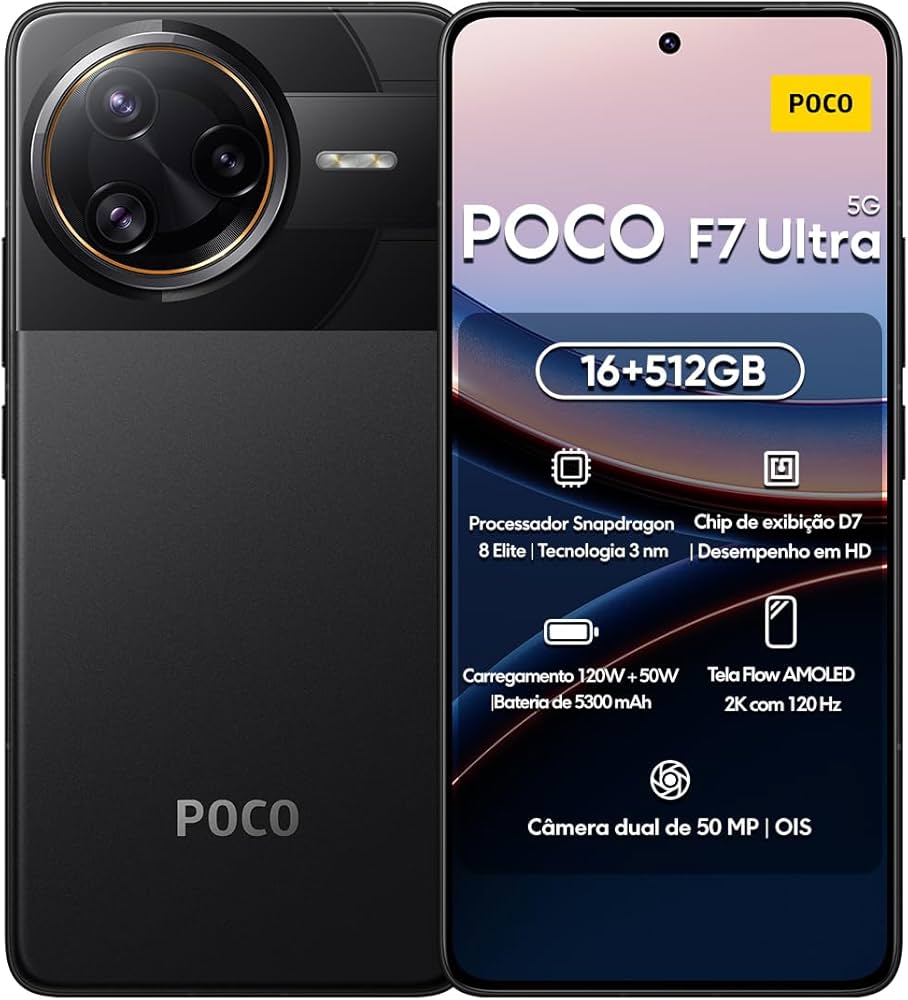 POCO F7 Ultra Black 16GB RAM 512GB ROM: Buy Online at Best Price