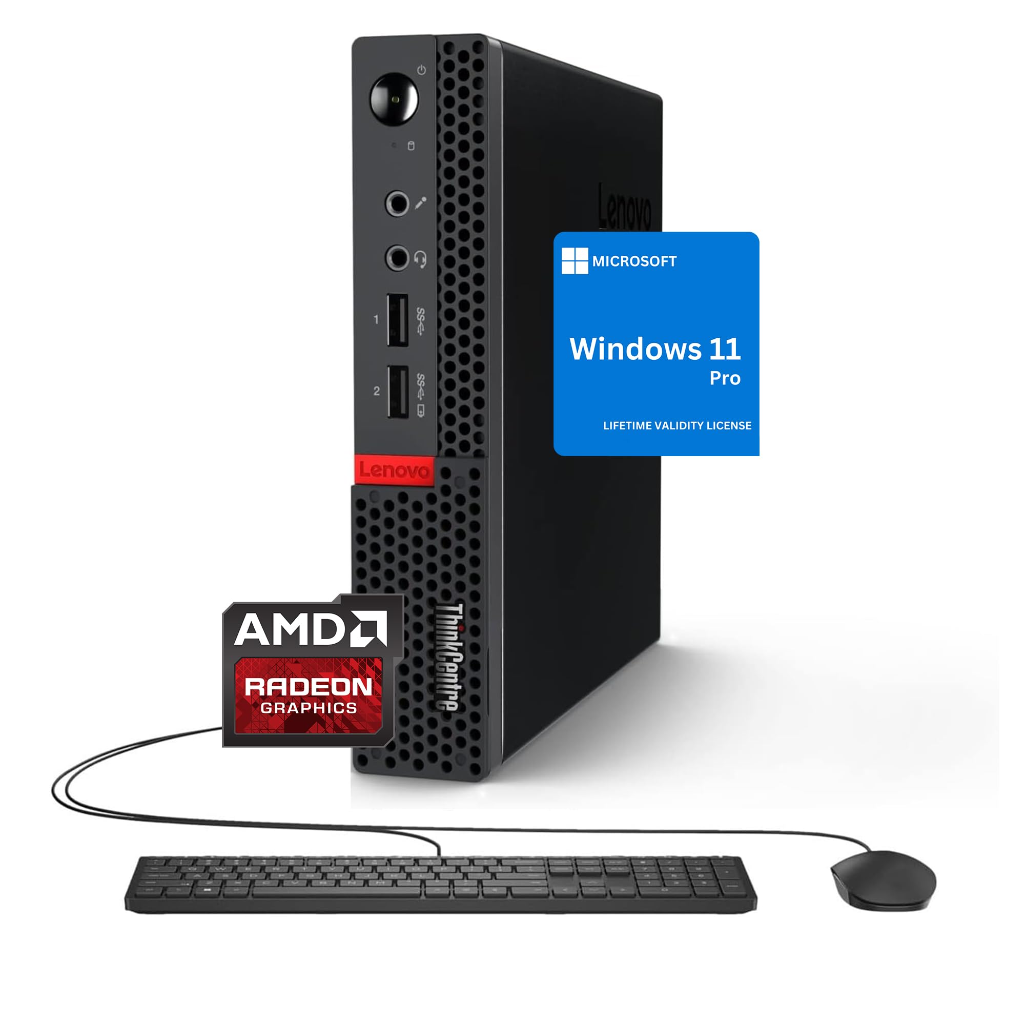 Amazon.com: Lenovo ThinkCentre Mini Business Desktop, AMD Dual