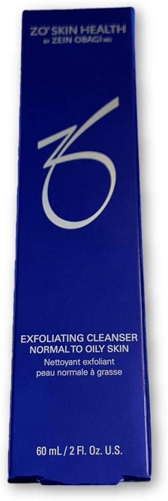 Amazon.com: ZO SKIN HEALTH Exfoliating Cleanser 2 Oz. Travel Size