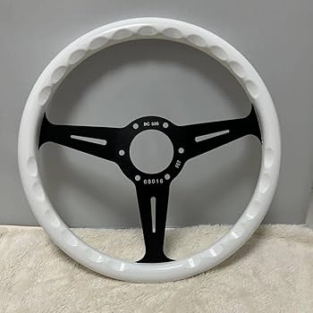 Amazon.co.jp: ナルディ ステアリング 社外 白 ホワイト ブラック