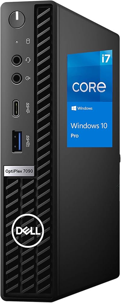 Dell OptiPlex 7090 Micro Desktop Computer, Intel Core i7-10700