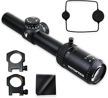 Amazon.co.jp: VictOptics ZOD 1-4x20 ライフルスコープ 1～4 倍可変