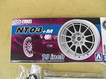 Amazon | 1/24 アオシマ エンケイ NT03＋M 19インチ タイヤ＆ホイール