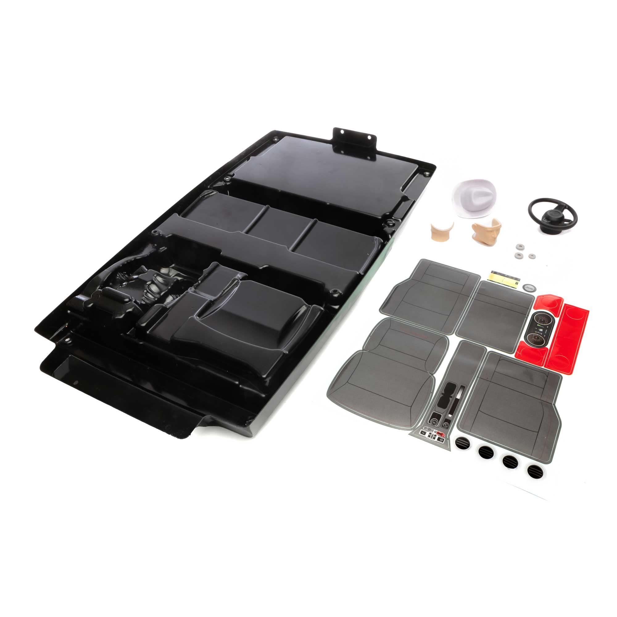 Amazon.com: Axial SCX6: Jeep JLU Driver & Interior (Clear