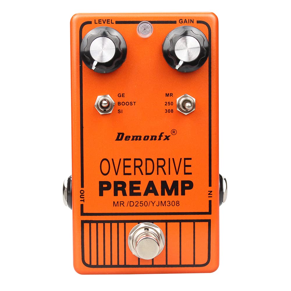 Amazon | Demonfx YJM308 マルチトグルオーバードライブプリアンプ