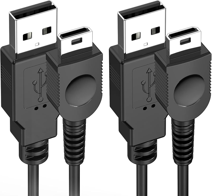 Amazon.co.jp: ゲームボーイミクロ 充電器 2本 専用充電ケーブル1.2m