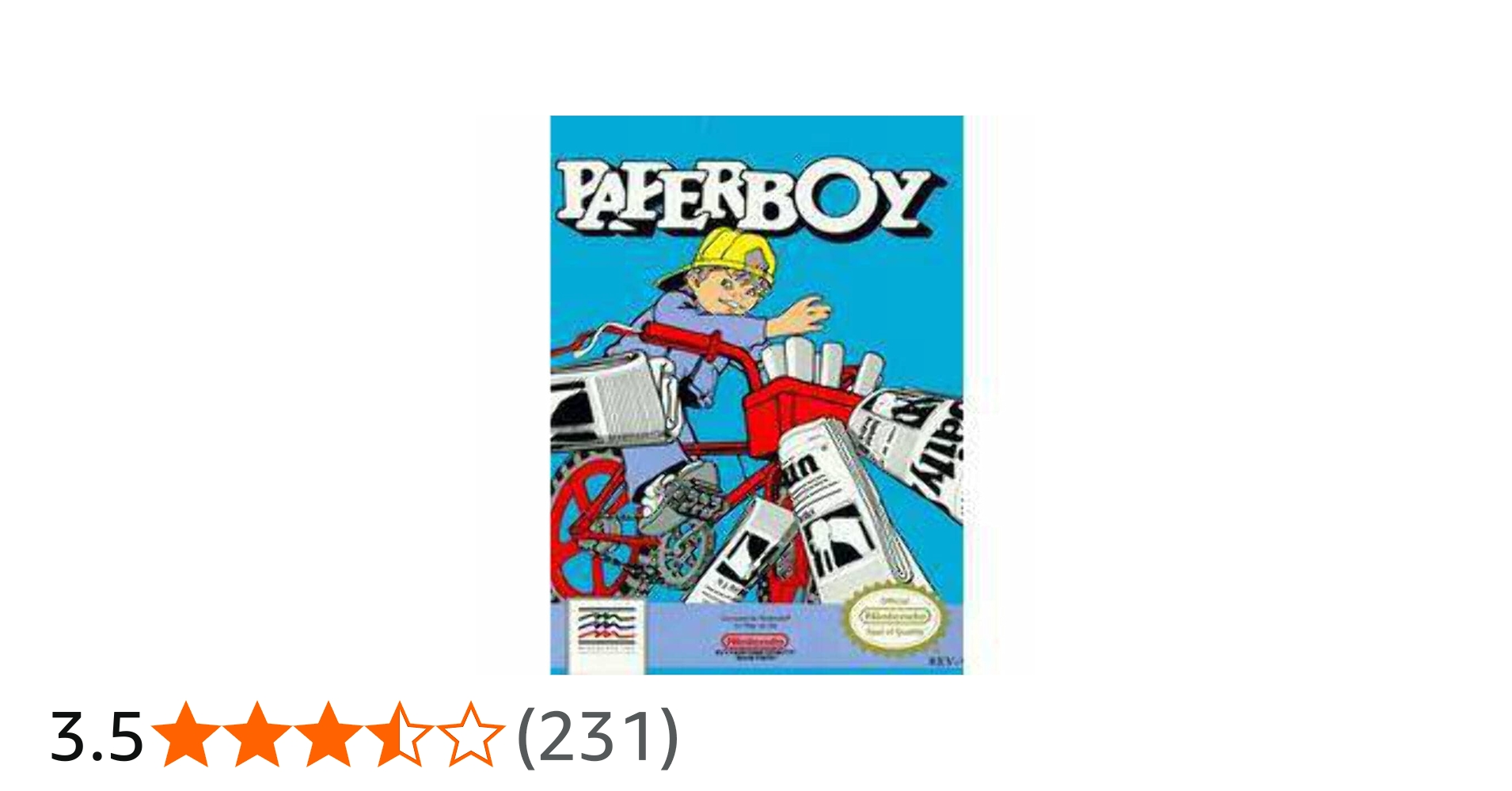 Amazon | PAPERBOY NES 海外版(国内本体動作不可) | ゲームソフト