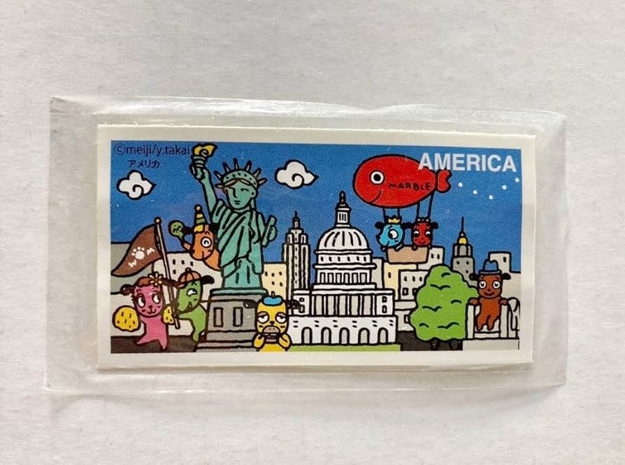 Amazon.co.jp: 明治 マーブルチョコレートシールマーブルわんちゃん