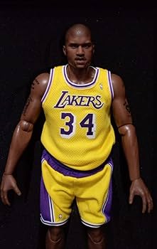 Amazon | シャキール・オニール 1/6 アクションフィギュア リアル