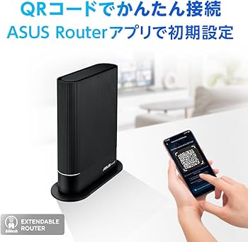 Amazon.co.jp: 【Amazon.co.jp限定】ASUS WiFi RT-AX59U(A)/E 無線