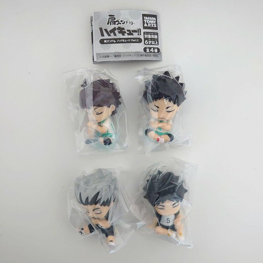 Amazon.co.jp: 肩ズンFig. ハイキュー!! Part2 全4種コンプセット