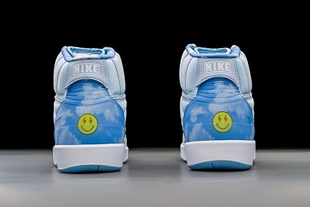 Men's) Air Jordan 2 Retro SP x J Balvin 'Celestine Blue' : Amazon