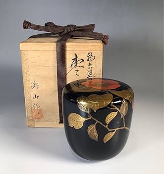 T931 棗 『手まり 棗』『中出光峰 作』 共箱 茶道具 T931 棗
