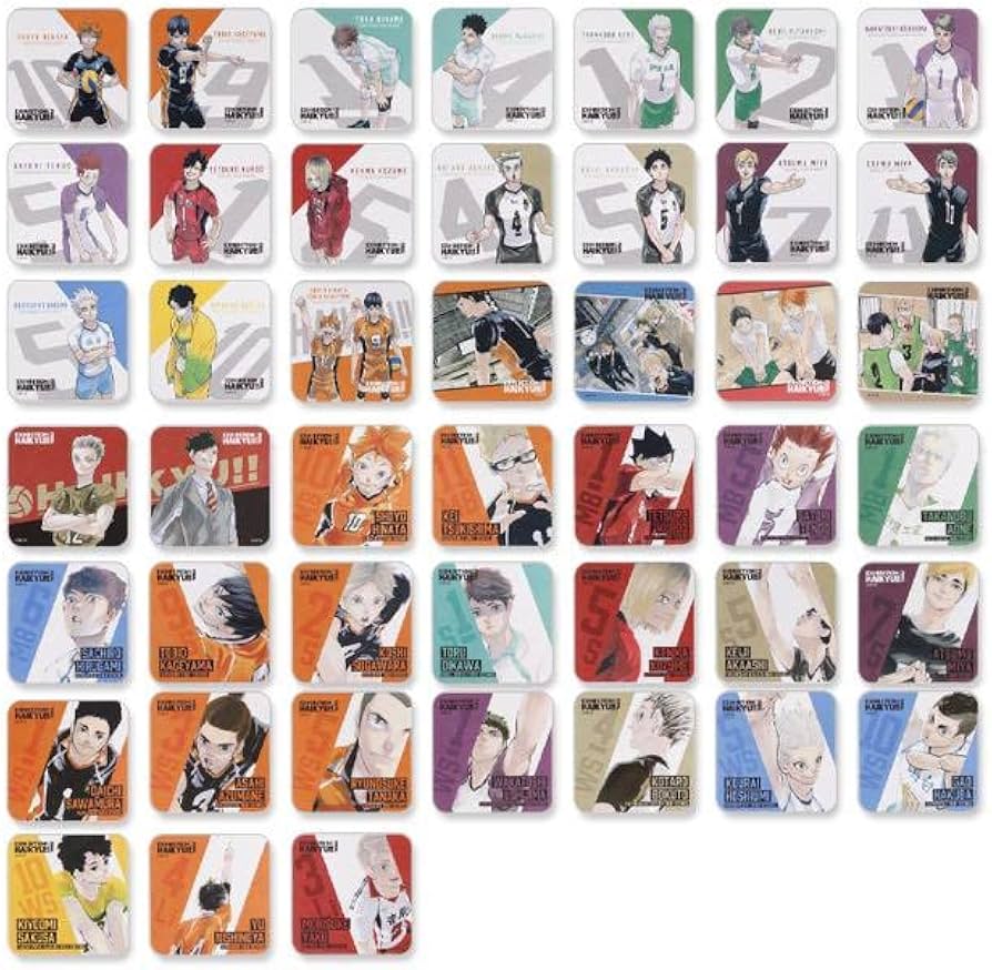 Amazon.co.jp: ハイキュー展 final アートコースター 第5弾 BOX 特典