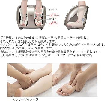 Amazon | THRIVE フットマッサージャー MD-6113(GD)ゴールド ＆小林