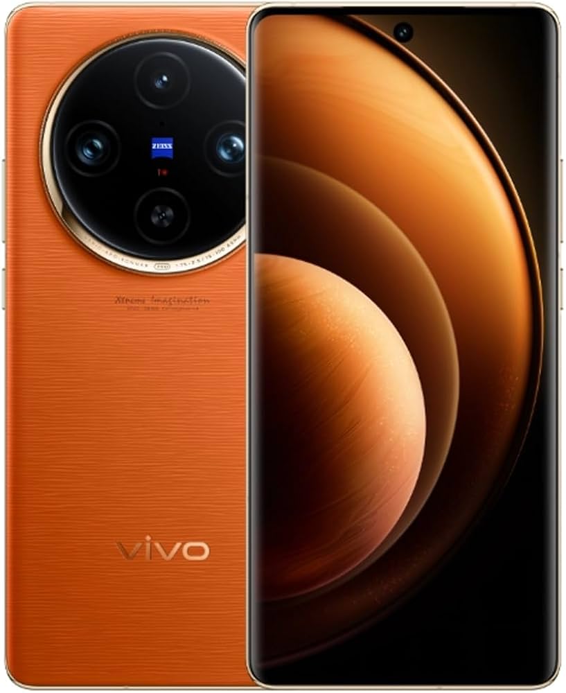 Amazon | Vivo X100 Pro 5G V2324A Dual Sim 1TB オレンジ (16GB RAM
