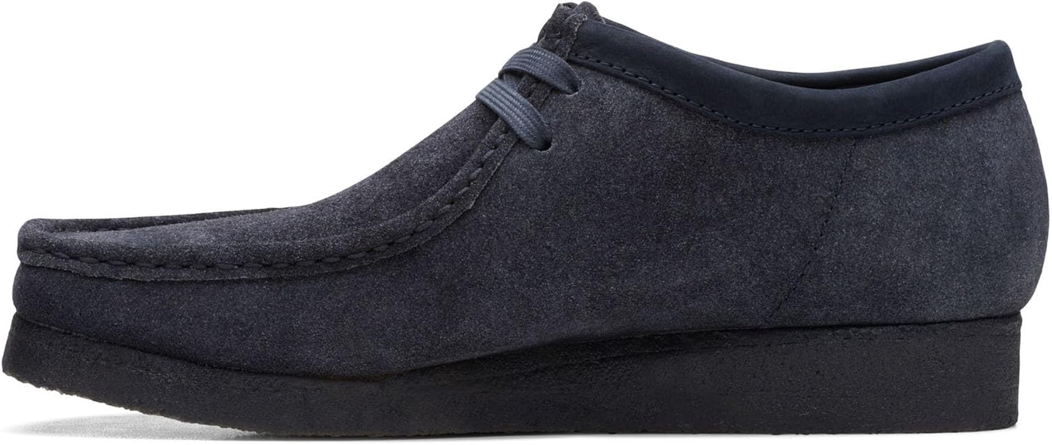Amazon.com | Clarks Men's Wallabee (Ink Hairy Suede