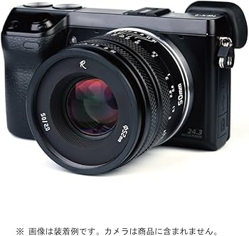 Amazon.co.jp: AstrHori 50mm F2.0 Eマウント ブラック 標準レンズ