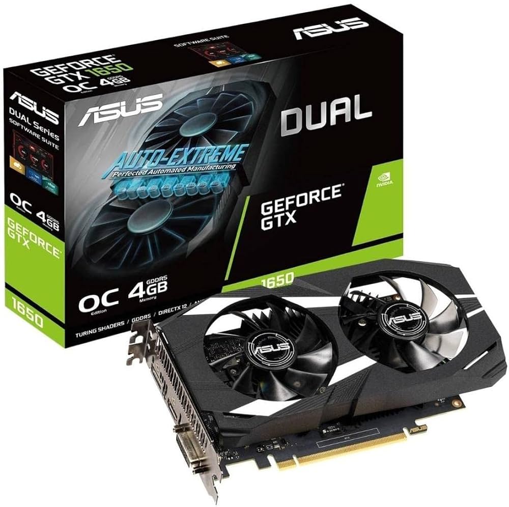 Amazon | ASUS Dual NVIDIA® GeForce GTX™ 1650 搭載ビデオカード 4GB