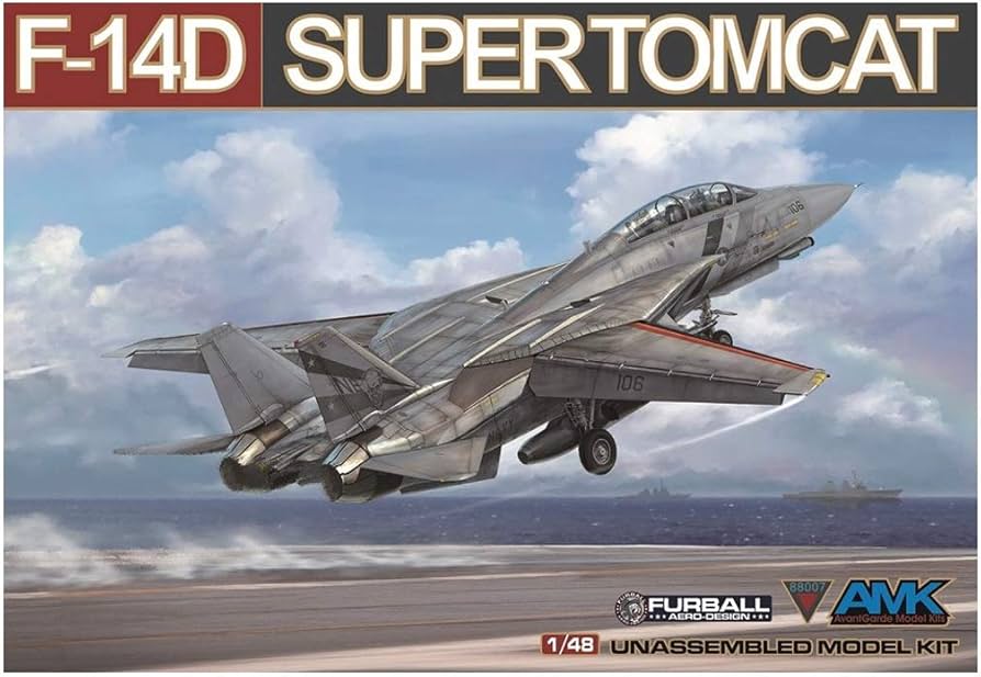 Amazon | アバンギャルドモデル 1/48 アメリカ海軍 F-14D スーパートム