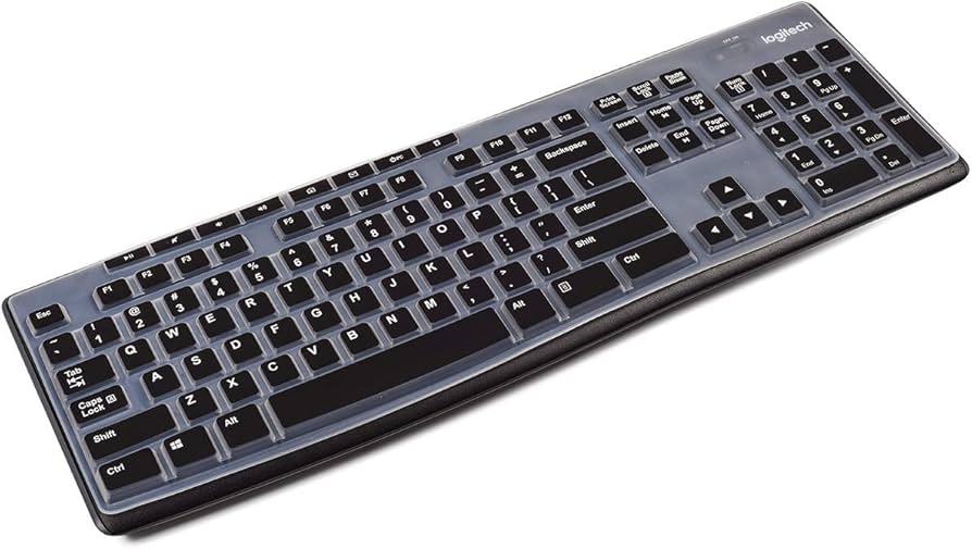 Amazon.co.jp: Logitech MK270 MK295 ワイヤレスキーボードカバー