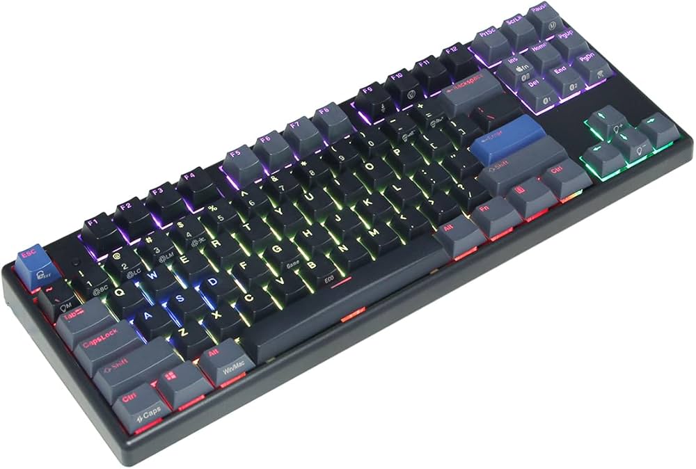 Amazon | NiZ キーボード 【X87黒いRGB】 静電容量無接点方式