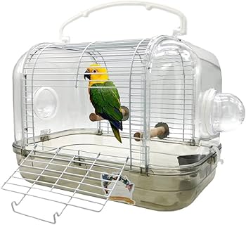 Amazon | IYOIYA 鳥かご インコ 止まり木付き バードケージ 鳥