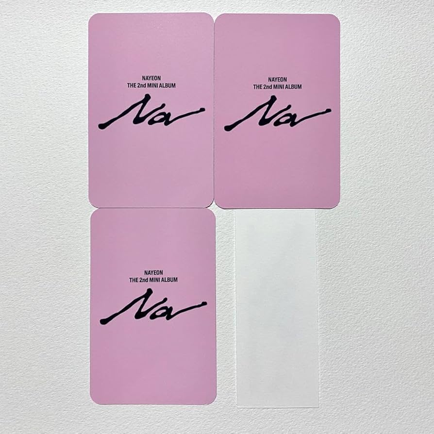 Amazon.co.jp: TWICE ナヨン Na ABCD YES24 店舗特典トレカ 3枚 : おもちゃ