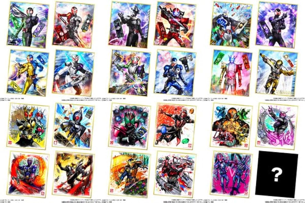 Amazon.co.jp: 仮面ライダー色紙ARTセレクション Feat. 仮面ライダーW