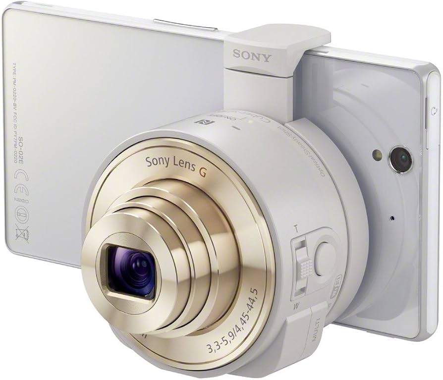 Amazon.com : Sony DSC-QX10/W Smartphone Attachable 4.45-44.5mm