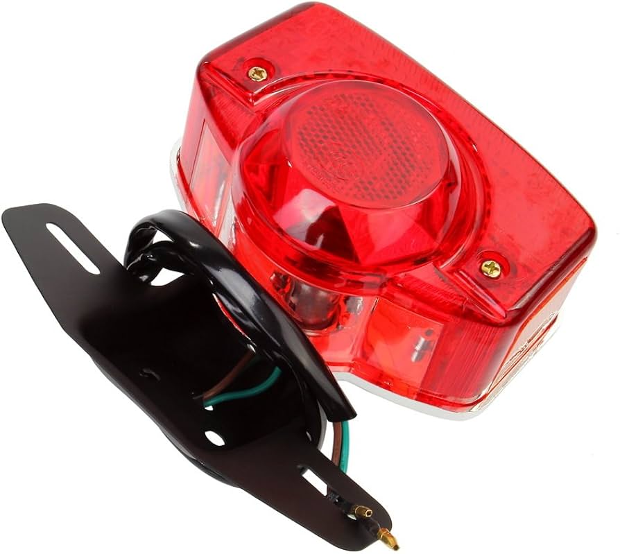 Amazon | バイク テール ランプ ナンバー灯 付 12V 旧車 CB400 CB750