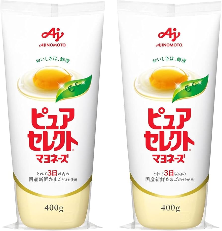 Amazon.co.jp: 味の素 ピュアセレクトマヨネーズ 400g×2個 : 食品