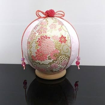 Amazon.co.jp: 手鞠 手毬 てまり 224 刺繍 紅葉 : おもちゃ