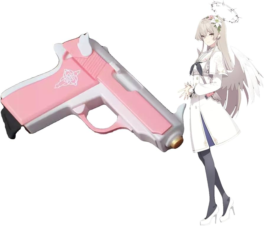 Amazon.co.jp: [SDCADQ] 桐藤ナギサ コスプレ道具 武器 铳 18cm 装飾品